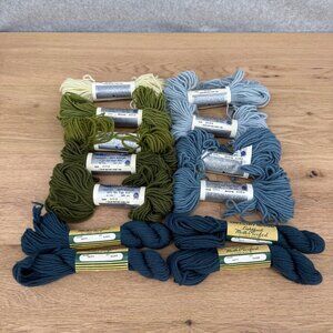 Bucilla VTG Tapestry Wool Yarn LOT BUNDLE 40 YDS 011 070 1877 2012 2033 2034 NEW